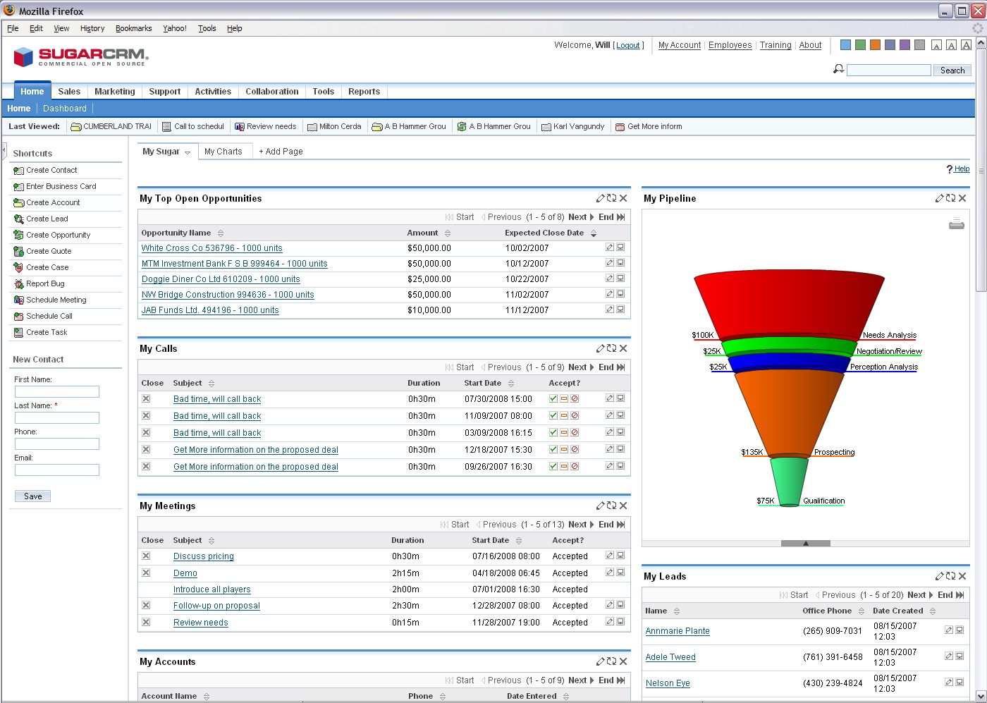 SugarCRM Analysis, Reviews, Pricing, Features CRM Directory