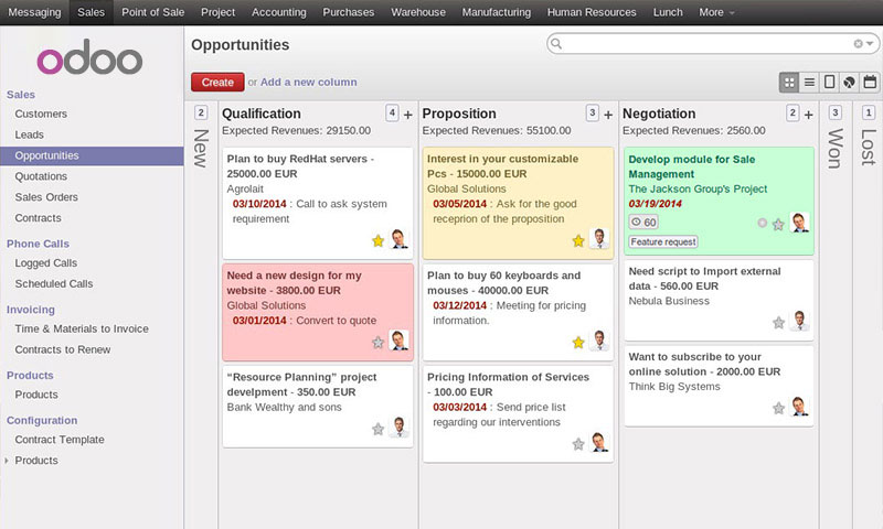 Odoo Software Screenshot 2