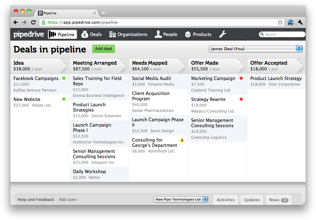 Pipedrive CRM Software Screenshot 6