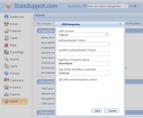 Team Support  Software Screenshot 3