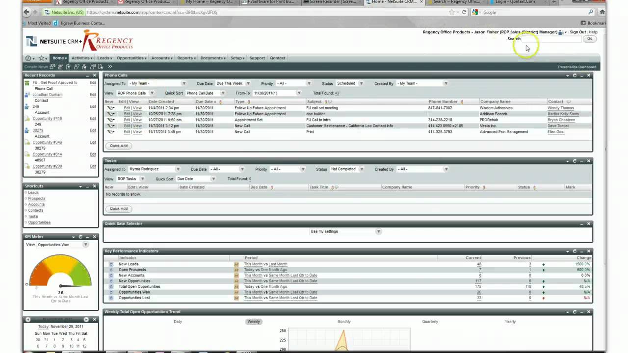 NetSuite Software Screenshot 4