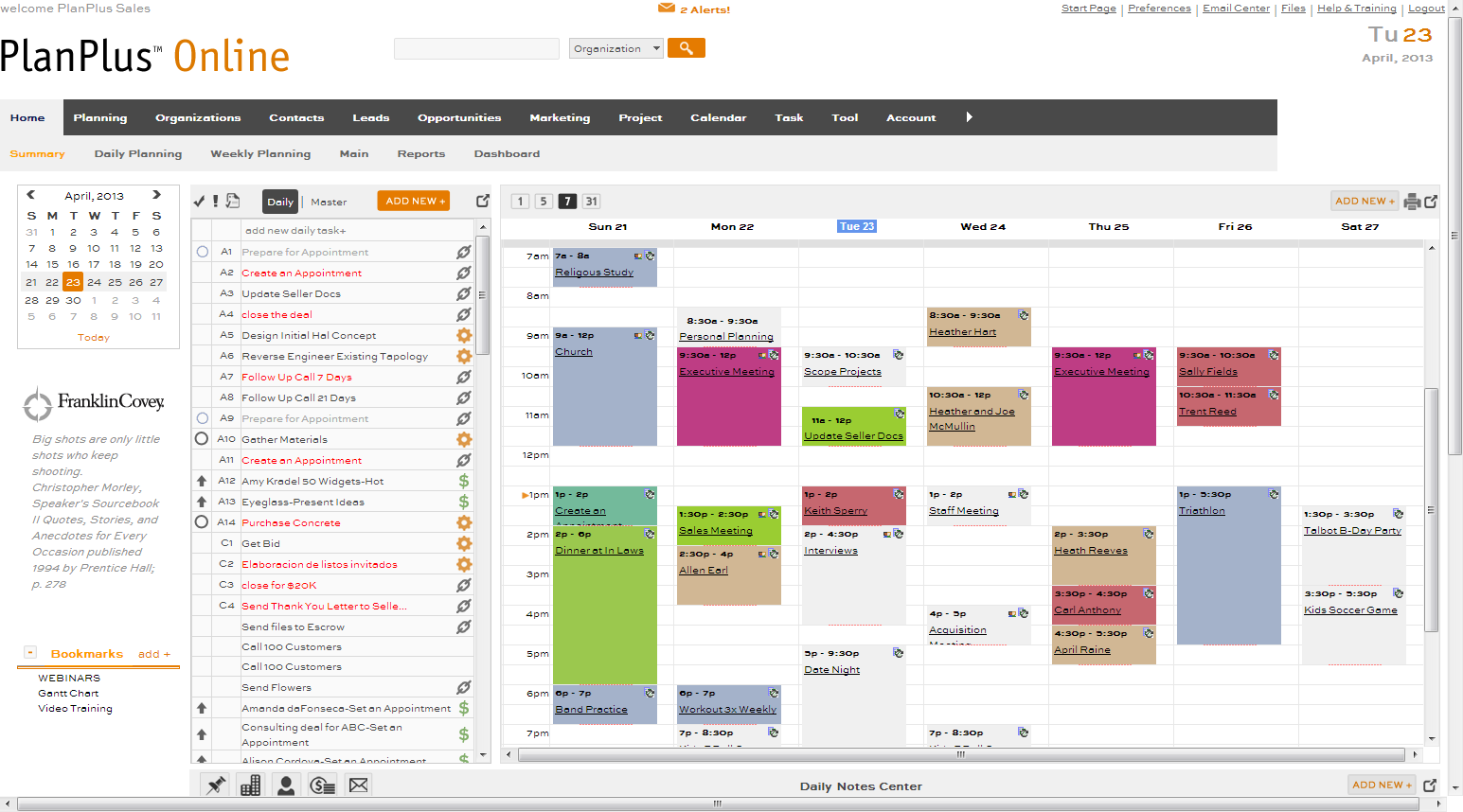 Planplus Online Software Screenshot 2