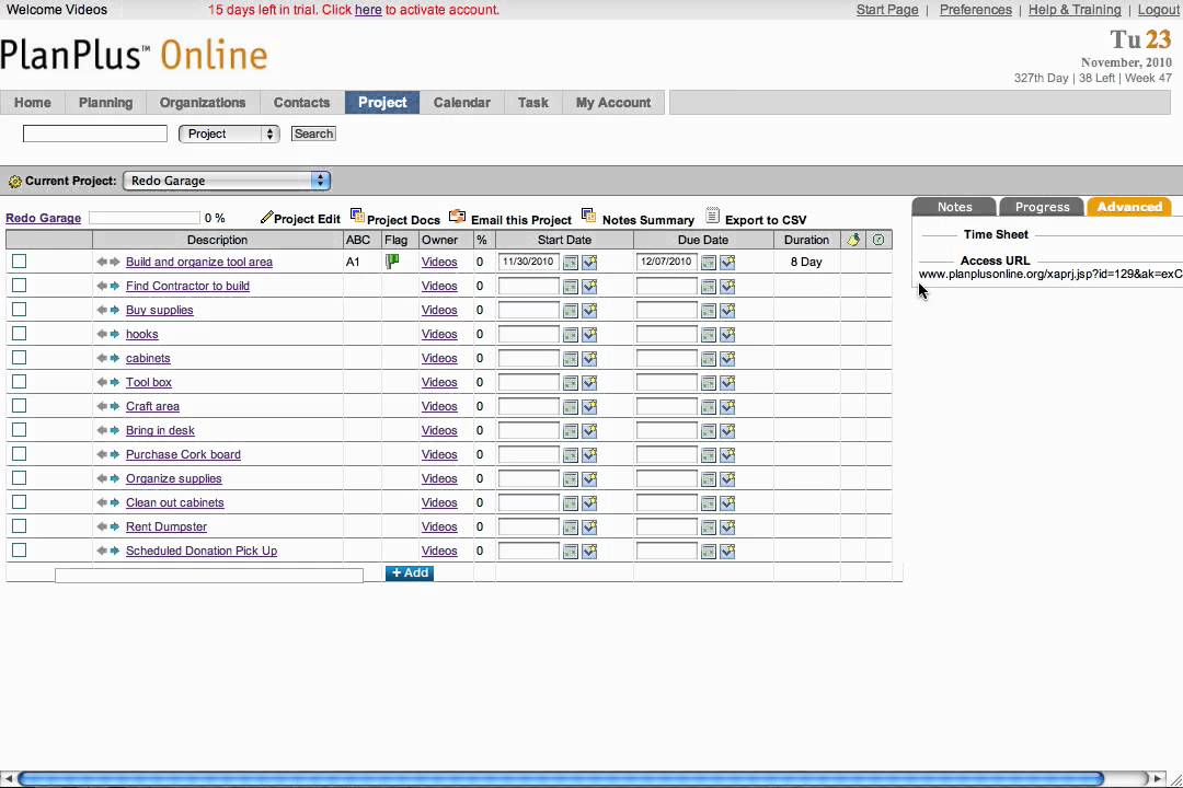 Planplus Online Software Screenshot 5