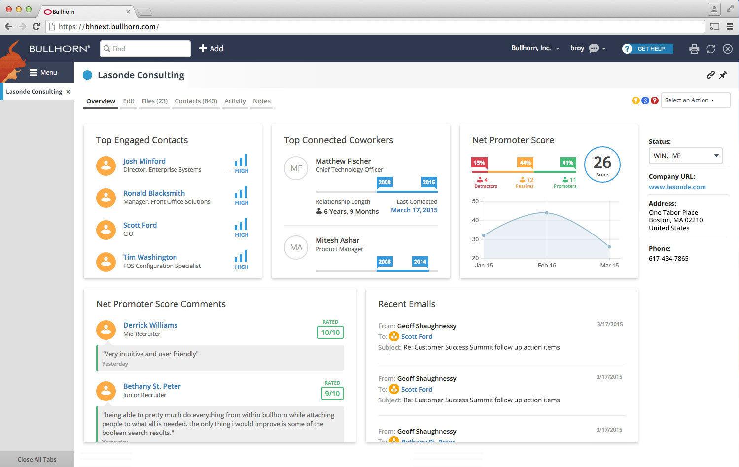 Bullhorn CRM Analysis, Reviews, Pricing, Features CRM Directory