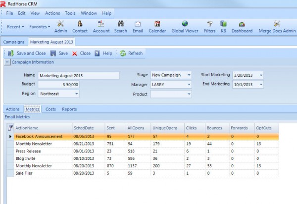 RedHorse  Software Screenshot 3