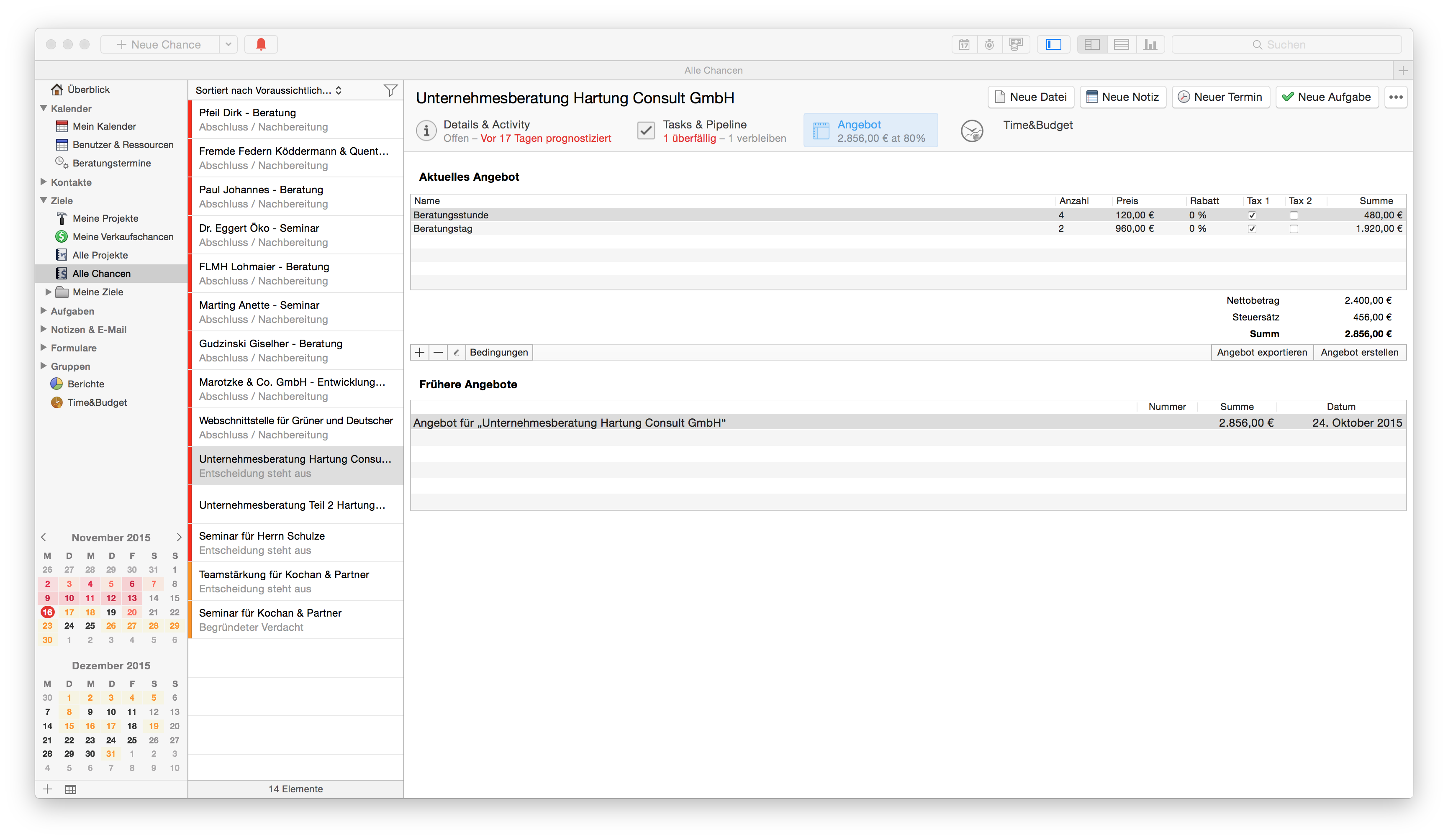Daylite Software Screenshot 6