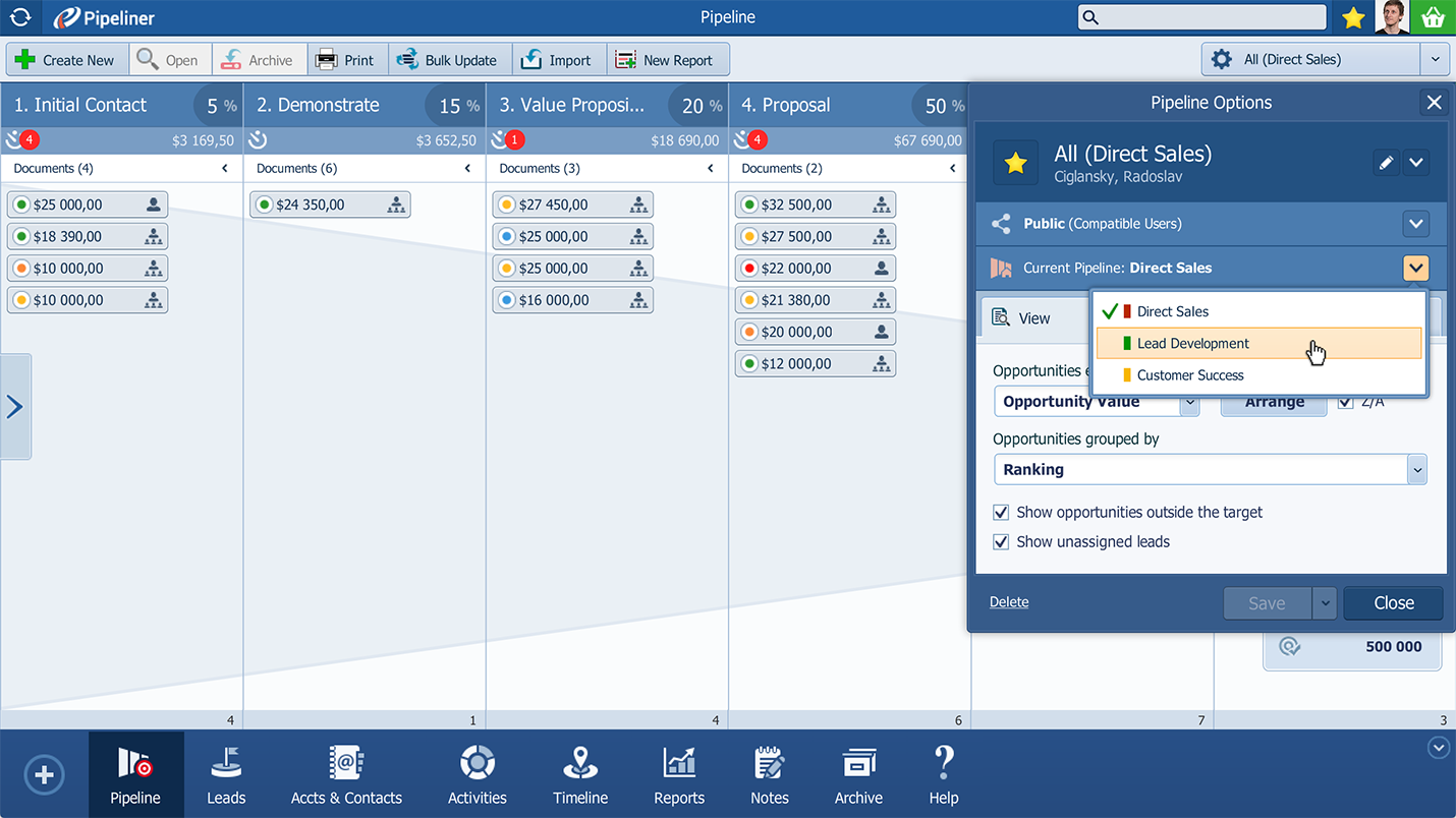 Pipeliner CRM Software Screenshot 3