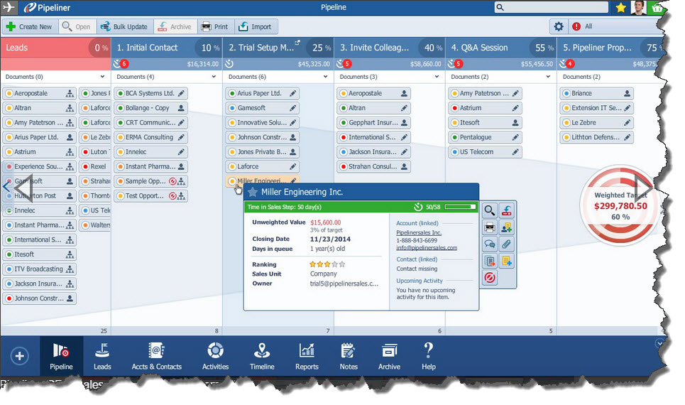 Pipeliner CRM Software Screenshot 5