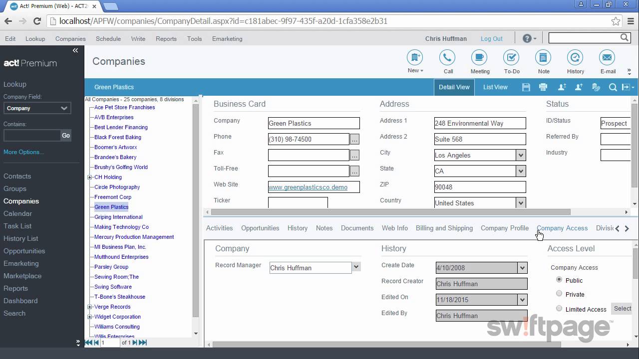 Act! CRM Software Screenshot 5