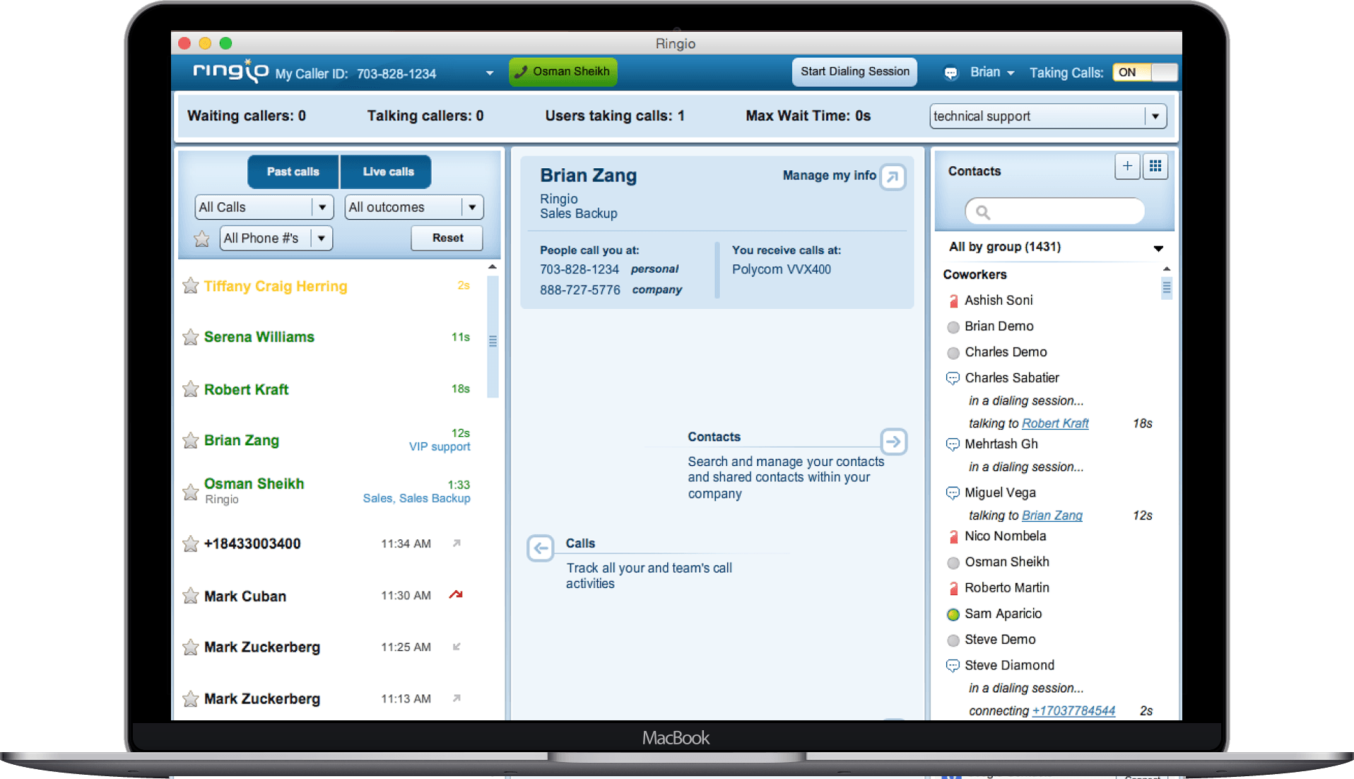 Ringio Software Screenshot 3