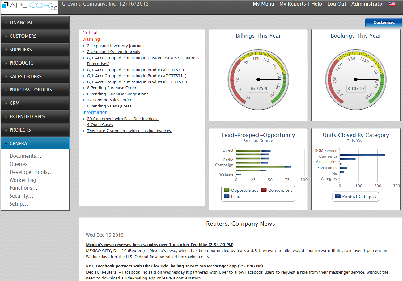 Aplicor  Software Screenshot 4