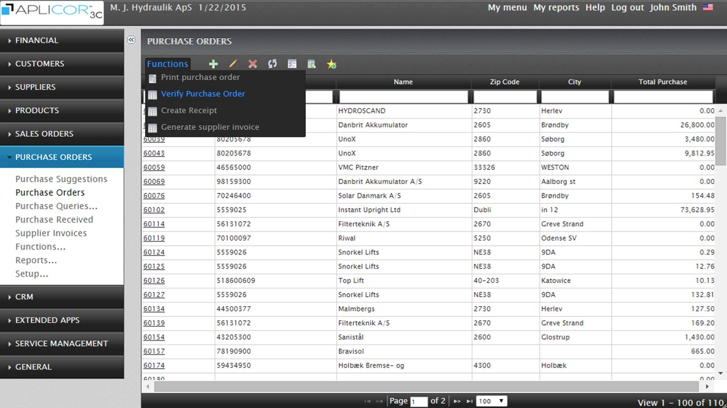 Aplicor  Software Screenshot 5