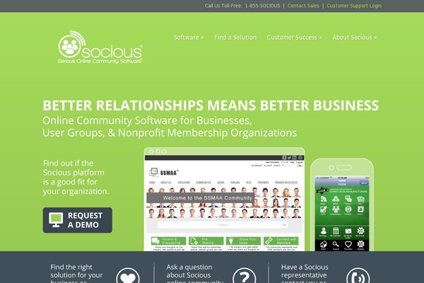 Socious Online Community Software Software Screenshot 3